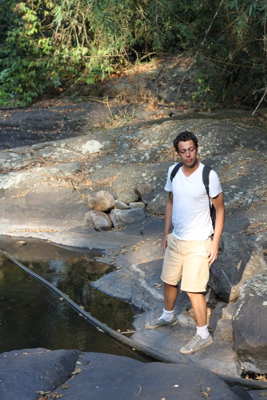 India 2010 - Coorg - Honey Valley - Trek to the Swimming Hole